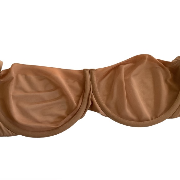 SKIMS No Show MOLDED UNLINED BALCONETTE BR-UWR-2054 Sz 36DD - Picture 6 of 15